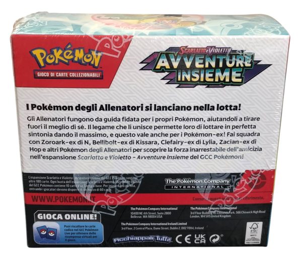 Pokémon Display 36 Pacchetti Scarlatto e Violetto: Avventure Insieme - ANC3474 - immagine 3