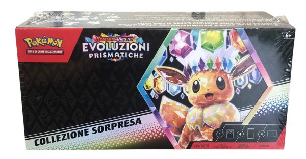 Pokémon Collezione Sorpresa Scarlatto e Violetto: Evoluzioni Prismatiche  - ANC3475