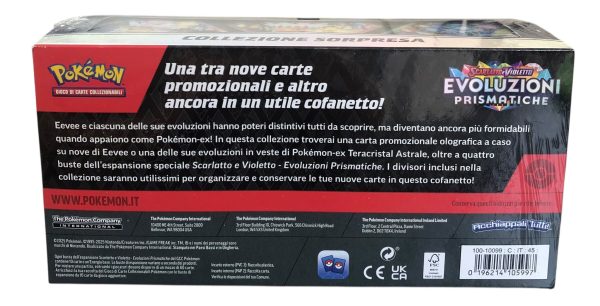 Pokémon Collezione Sorpresa Scarlatto e Violetto: Evoluzioni Prismatiche  - ANC3475 - immagine 3