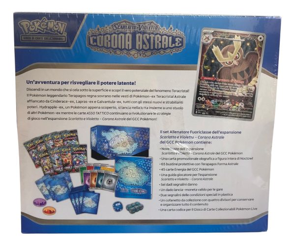 Pokémon Set Allenatore Fuoriclasse Scarlatto e Violetto: Corona Astrale  - ANC3476 - immagine 3