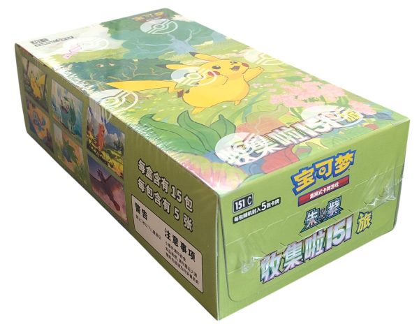 Pokemon TCG Collect 151 Journey Slim Booster Box (CN) - ANC3477 - immagine 2
