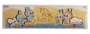 Box Labubu Pop Mart Pin For Love Giallo  - ANC3494