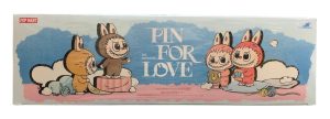 Box Labubu Pop Mart Pin For Love Blu  - ANC3495