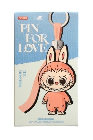 Labubu Pop Mart Pin For Love Blu - ANC3504