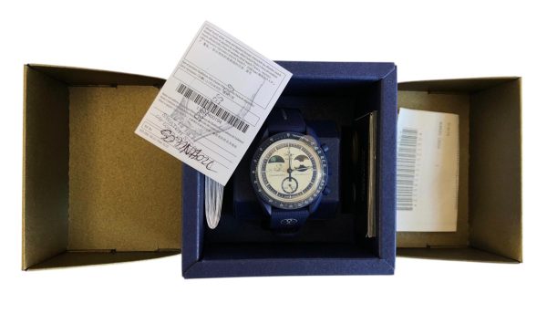Orologio da Polso Moonswatch Mission to Earthphase Moonshine Gold Settembre - ANC3506 - immagine 2