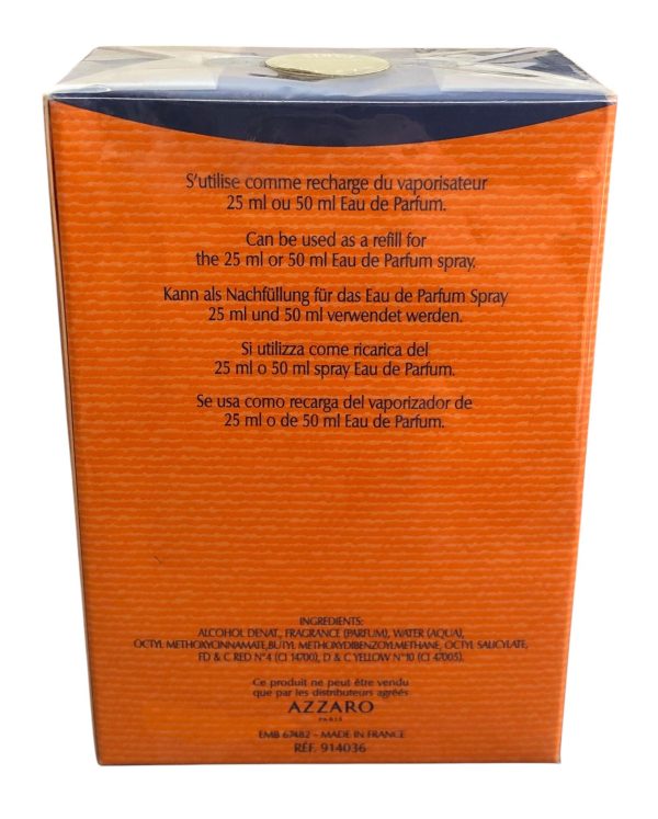 Profumo Eau De Parfum Azzura Azzaro 50ml Vintage - ANC3518 - immagine 2