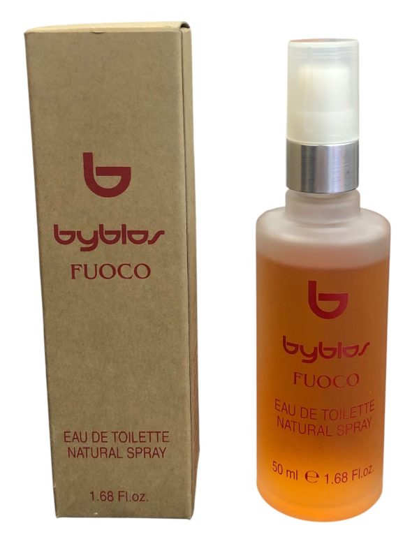 Profumo Eau De Toilette Byblos Fuoco 50ml Vintage - ANC3520