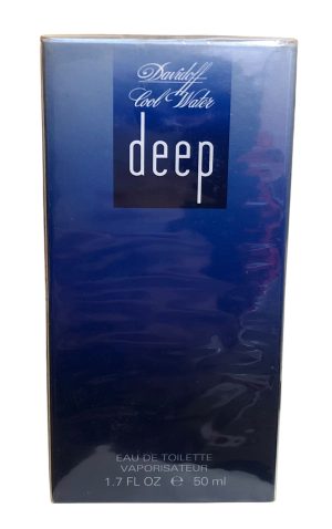 Profumo Eau De Toilette Davidoff Cool Water Deep 50ml Vintage - ANC3510