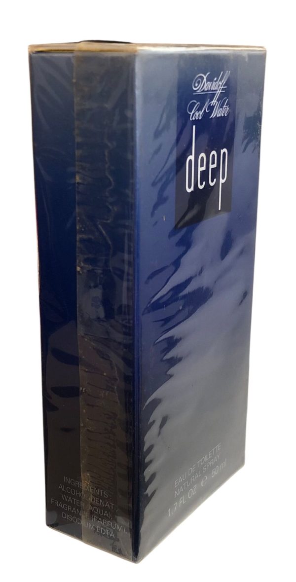 Profumo Eau De Toilette Davidoff Cool Water Deep 50ml Vintage - ANC3510 - immagine 2