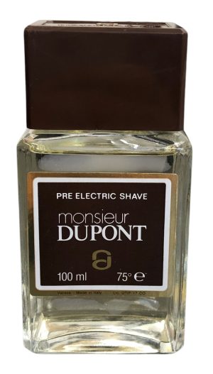 Pre Electric Shave Richard Dupont Monsieur Dupont 100ml Vintage - ANC3552