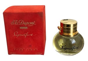 Profumo Eau De Parfum Dupont Signature Pour Femme 50ml Vintage - ANC3555