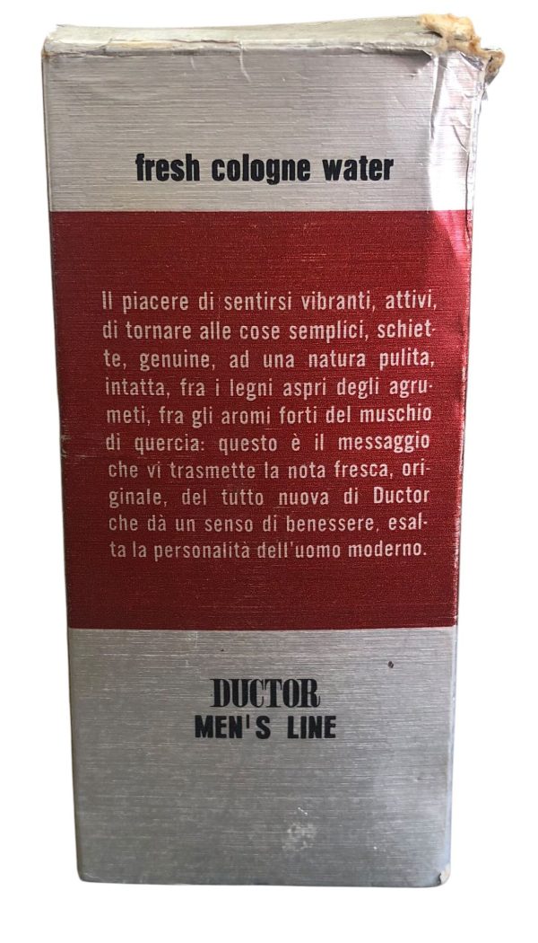 Acqua di Colonia Ductor Fresh Men's Line 120ml Vintage - ANC3567 - immagine 4